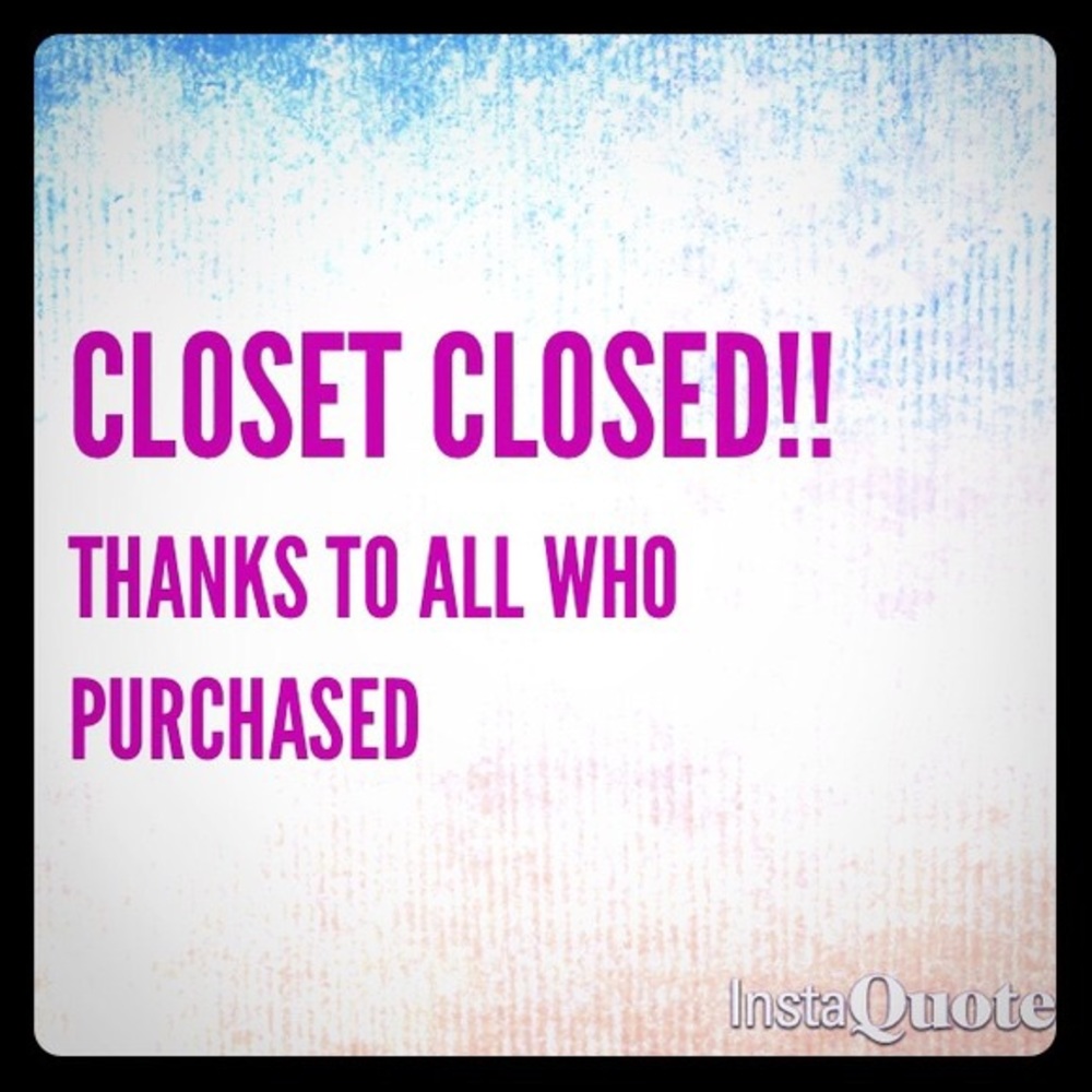 Closet Closed!